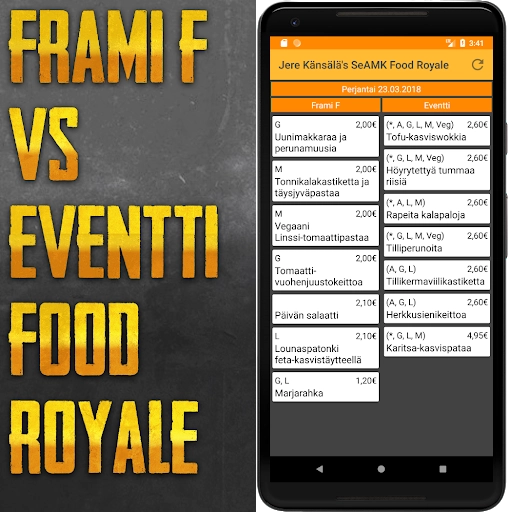 Räccis SeAMK Food Royale preview